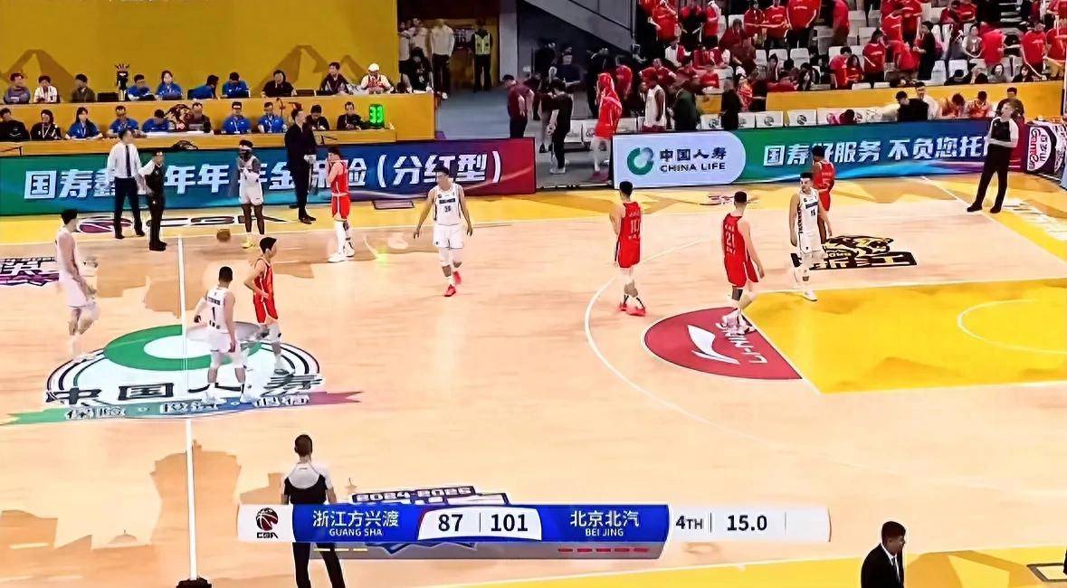 吉林男篮在比赛中逆袭斩获胜利